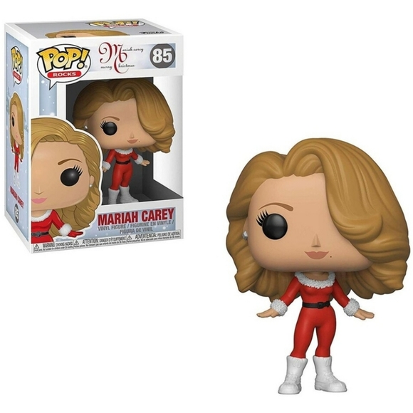 Funko POP! Rocks Mariah Carey #85 Amazon Exclusive Diamond Collection/ Christmas - Picture 2 of 7